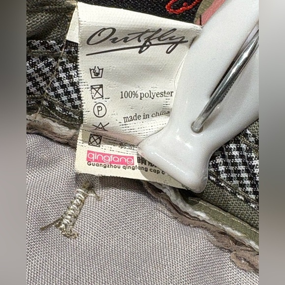 Outfly Outdoor Sun Protection Boonie Hat w/ Neck Flap - Khaki/Olive Green Unisex - Picture 9 of 10